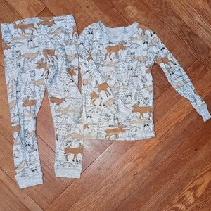5T forest themed Just One You Carter's jammies
